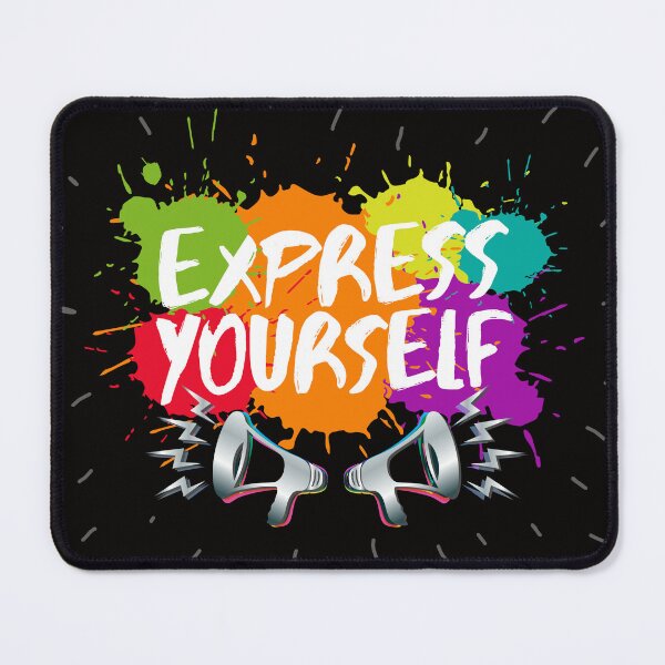 Item preview, Express yourself bravely -black version designed and sold by LiberaCaballo.