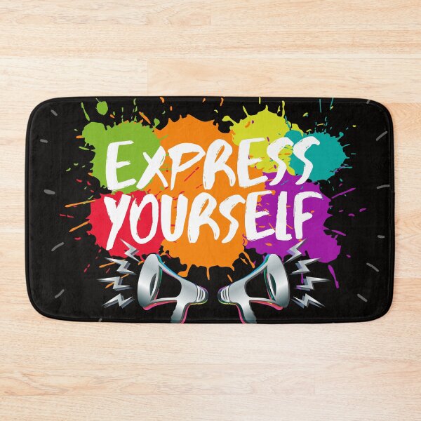 Item preview, Express yourself bravely -black version designed and sold by LiberaCaballo.
