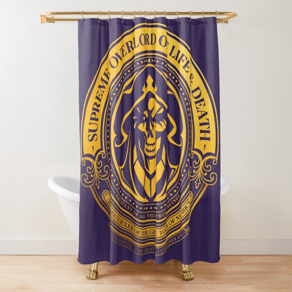 Overlord of Life And Death Seal Shower Curtain