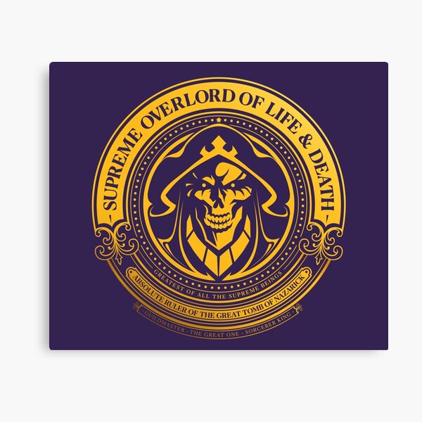 Overlord of Life And Death Seal Canvas Print
