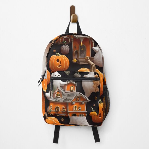Item preview, Haunted Halloween Pumpkins designed and sold by LemonPosh.