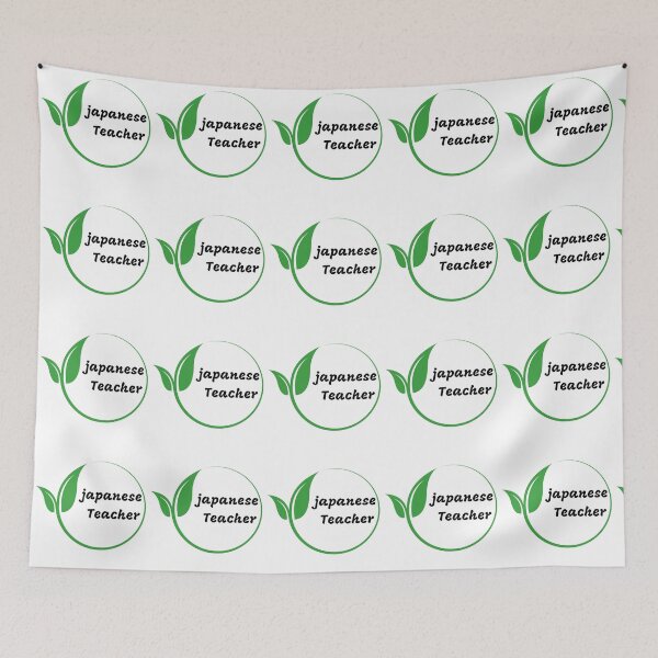 Item preview, japanese environmentalist teacher designed and sold by language-des.