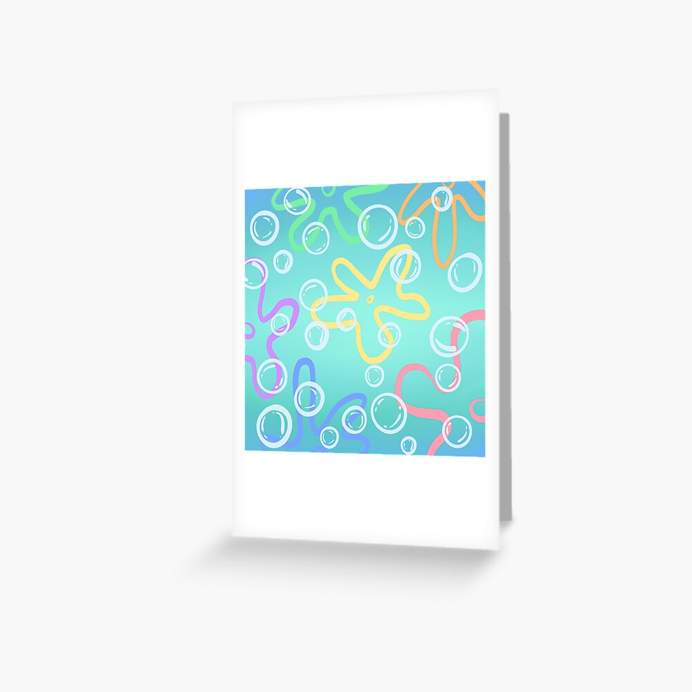 SpongeBob Background Art Print