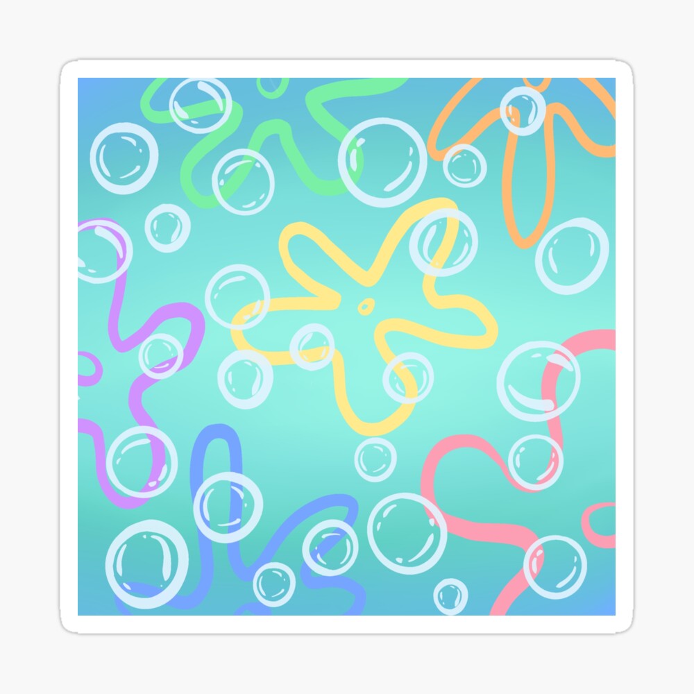 SpongeBob Background Art Print