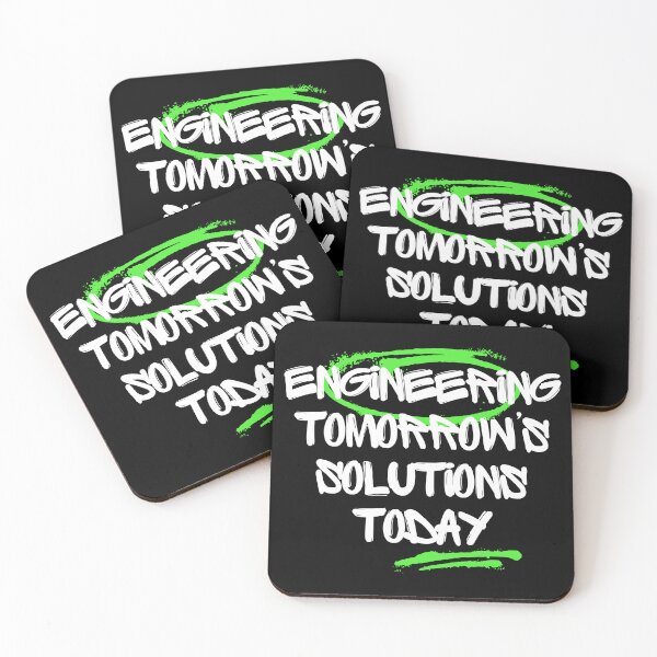 Item preview, Engineering Tomorrow's Solutions Today designed and sold by Custom-Print.