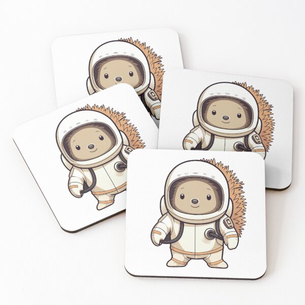 Item preview, Hedgehog astronaut designed and sold by PawelNature.