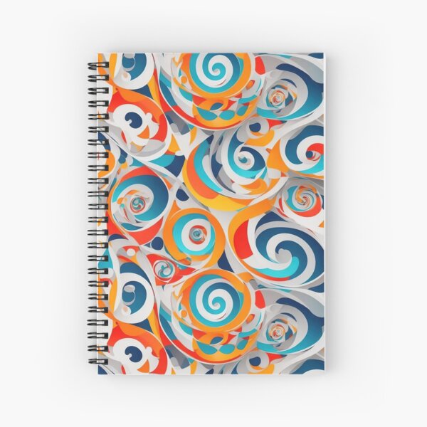Item preview, Spirals, abstract pattern, dynamic composition designed and sold by CoolPixels.