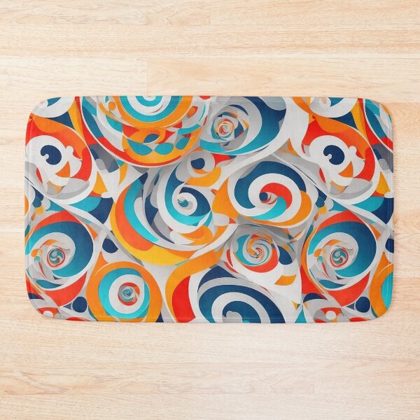 Item preview, Spirals, abstract pattern, dynamic composition designed and sold by CoolPixels.