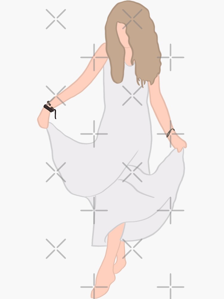 Fearless Taylor Swift Sticker Sticker for Sale by sadiesscribbles