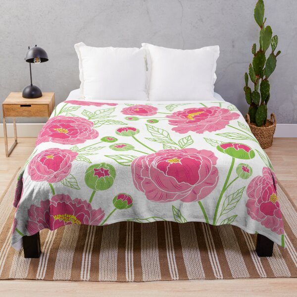 Item preview, Pink Peonies designed and sold by The Pattern Mill.