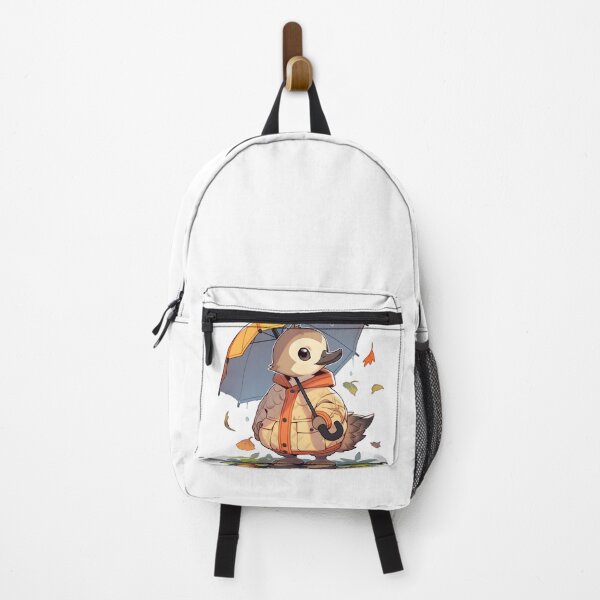 Item preview, Stylish Gosling with Fall Jacket and Umbrella designed and sold by InkedBeasts.