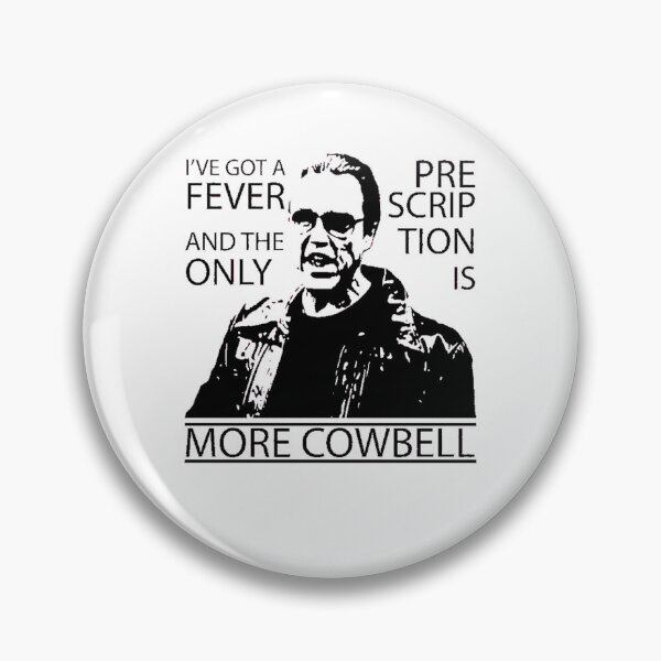 Item preview, SNL More Cowbell featuring Christopher Walken (Dark) designed and sold by ChicSonicHas.