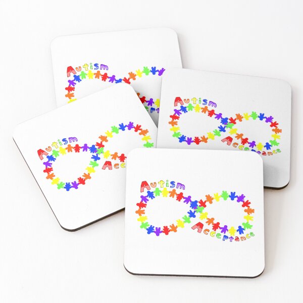 Item preview, Autism Acceptance Paper Doll Infinity Sign designed and sold by AlbertoArtZone.
