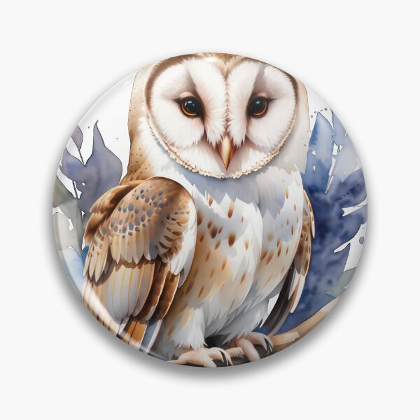 Item preview, owl waterpainting  designed and sold by Cannanvisual7.