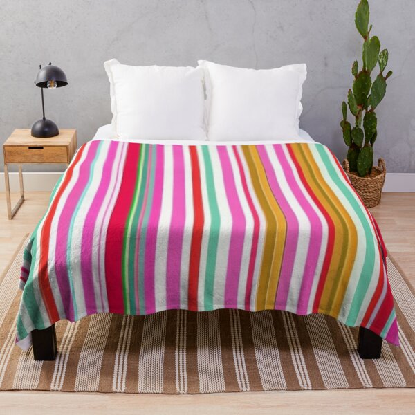 Item preview, Cute vertical stripes (mainly pink and red) designed and sold by fc2c.