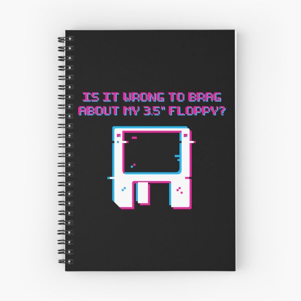 Item preview, BRAG ABOUT MY 3.5" FLOPPY DISK designed and sold by Mclickster.