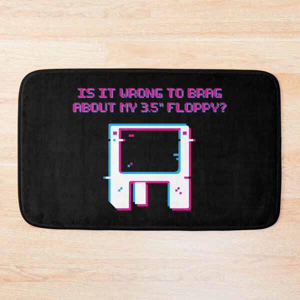 Item preview, BRAG ABOUT MY 3.5" FLOPPY DISK designed and sold by Mclickster.