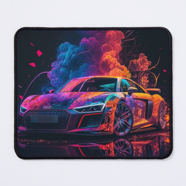 Artikel-Vorschau von Audi R8 bunt, designt und verkauft von Car Zone.