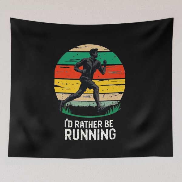 Item preview, I’d Rather Be Running designed and sold by Myra365Art.