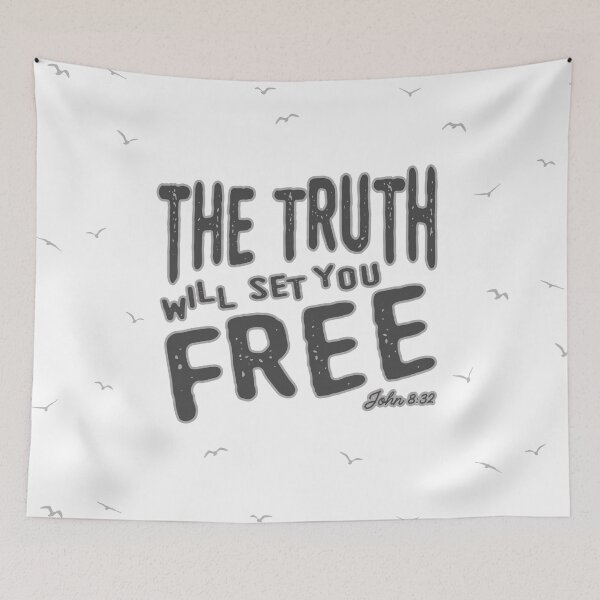 Item preview, the truth will set you free designed and sold by LiberaCaballo.