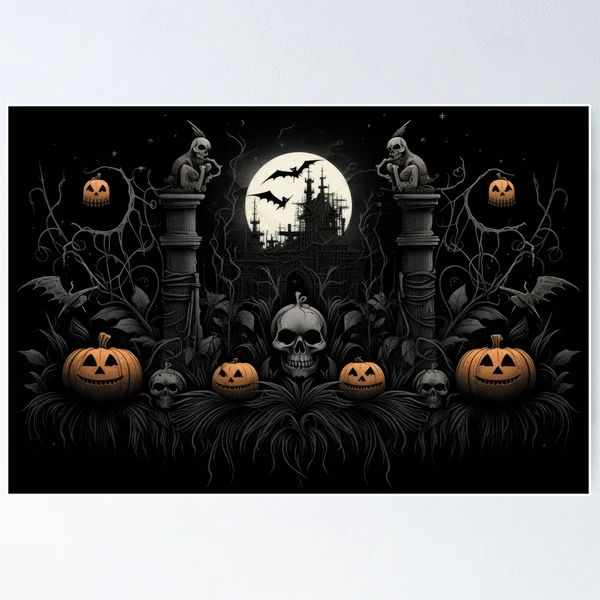 Gold Bat Halloween Bath Mat - Mad Halloween