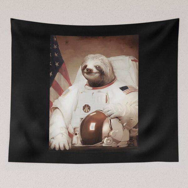 Artikelvorschau, Raumfahrer Faultier Astronaut entworfen und verkauft von yggqugevi93.