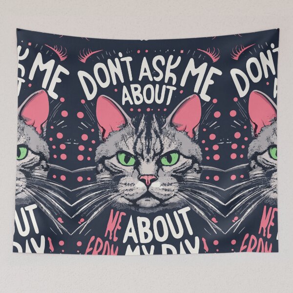 Item preview, Cat Don't Ask Me designed and sold by Naturalover.