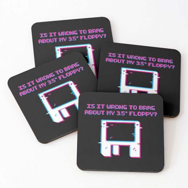 Item preview, BRAG ABOUT MY 3.5" FLOPPY DISK designed and sold by Mclickster.