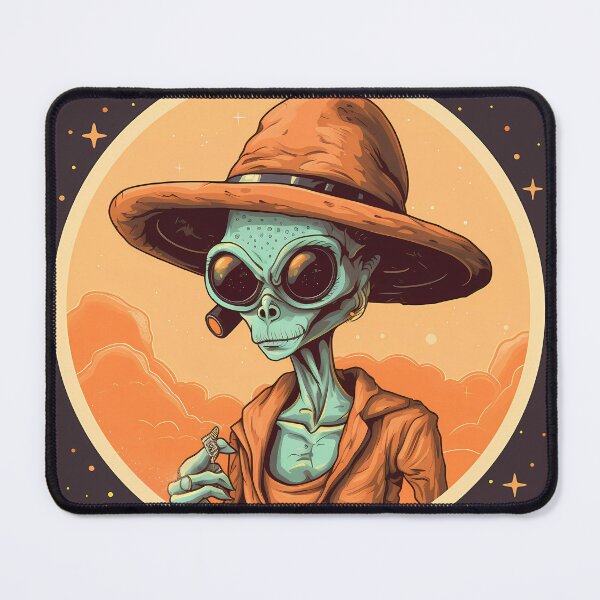Item preview, “Aliens in the Wild West: Intergalactic Mode” designed and sold by Art-Vortex-fr.
