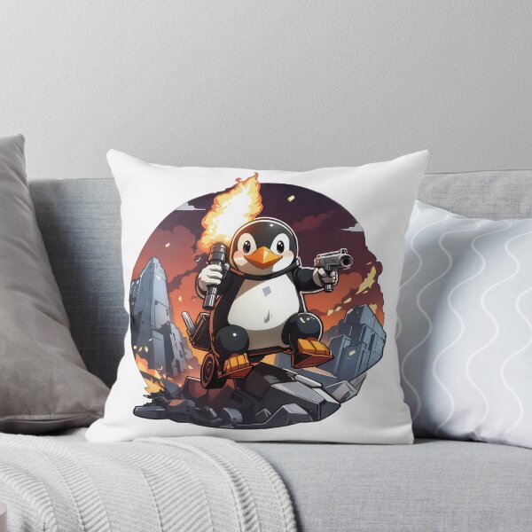 Item preview, pingüino de fuego designed and sold by Cannanvisual7.