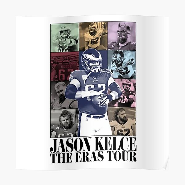 Jason Kelce 62 Philadelphia Eagles player football poster shirt, hoodie,  sweater, long sleeve and tank top