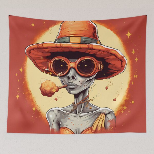 Item preview, “Aliens in the Wild West: Intergalactic Mode” designed and sold by Art-Vortex-fr.