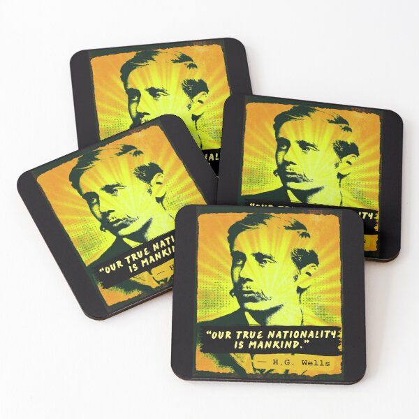 Item preview, Copia de la cita de H. G. Wells: Nuestra verdadera nacionalidad es la humanidad. designed and sold by artbleed.