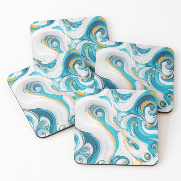 Item preview, Liquid art, swirling forms, abstract composition designed and sold by CoolPixels.