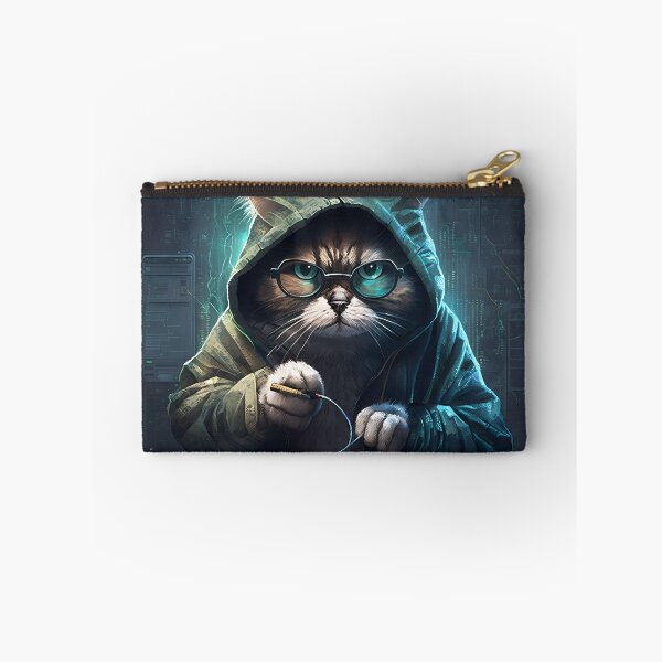 Item preview, “Hacker Meowtrice: The Feline Revolution” designed and sold by Art-Vortex-fr.
