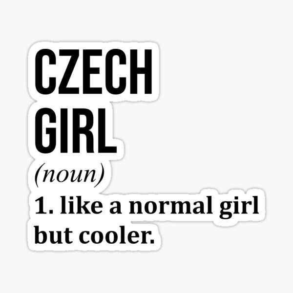 Item preview, Czech Girl Definition Czech Republic designed and sold by XCIV.