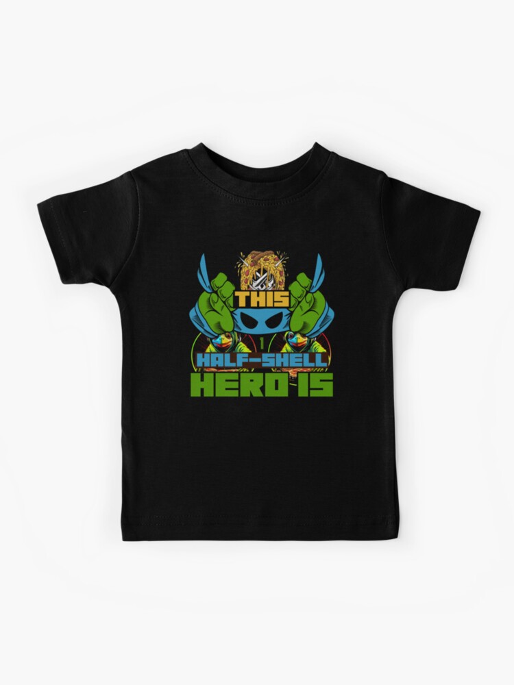 Teenage Mutant Ninja Turtles - Kids Teenage Mutant Ninja Turtles This Half  Shell Hero is 4 T-Shirt | Classic T-Shirt