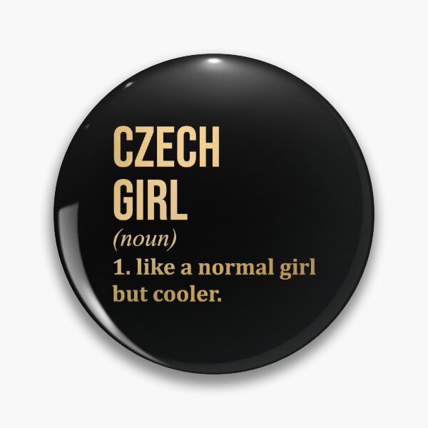 Item preview, Czech Girl Definition Czech Republic in Gold designed and sold by XCIV.
