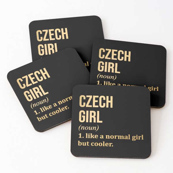 Item preview, Czech Girl Definition Czech Republic in Gold designed and sold by XCIV.