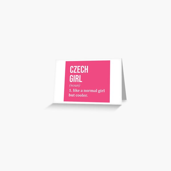 Item preview, Czech Girl Definition Czech Republic for Women designed and sold by XCIV.