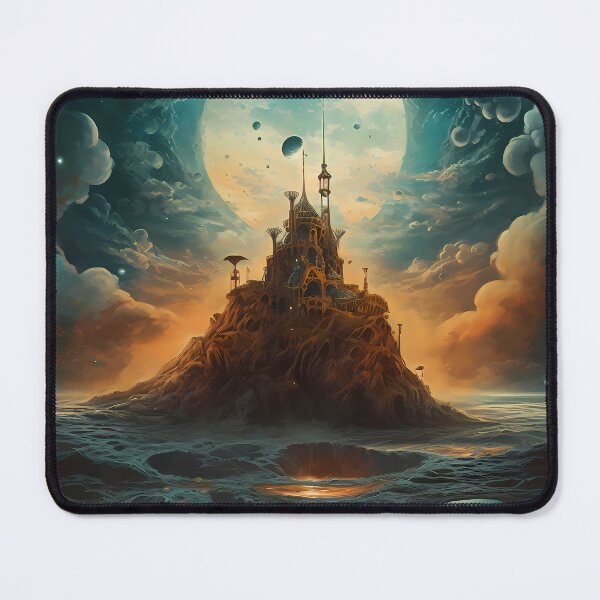 Item preview, A Dreamlike Surreal Cosmic Scene designed and sold by alacaz.