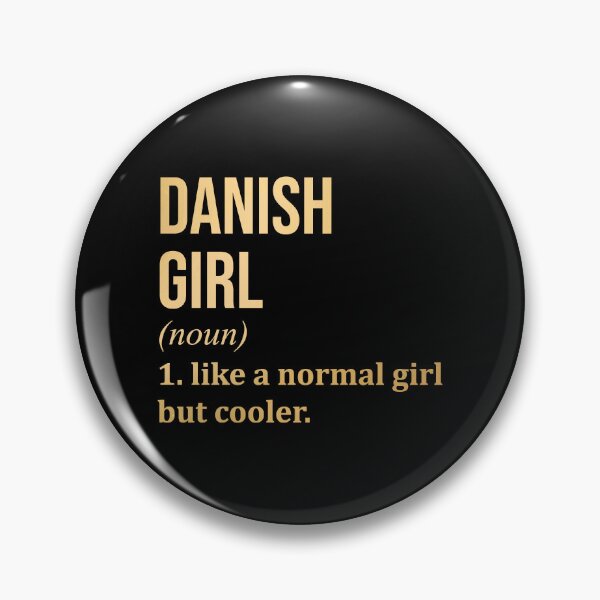Item preview, Danish Girl Definition Denmark in Gold designed and sold by XCIV.