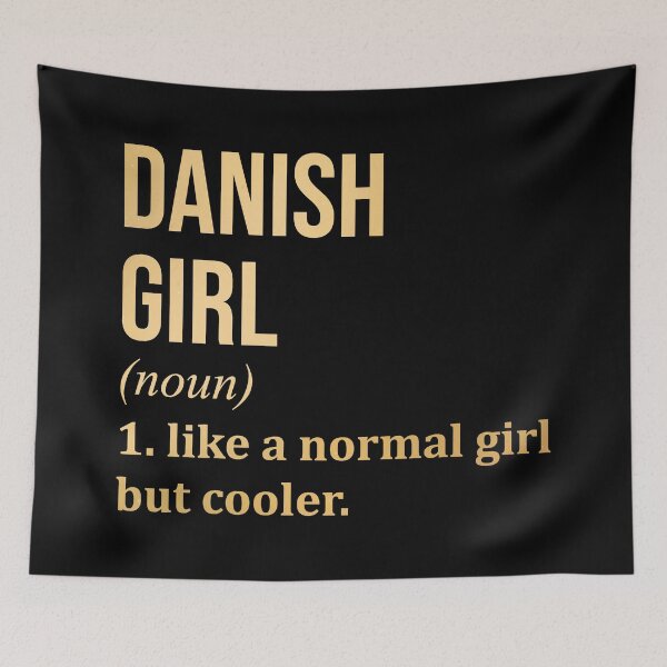 Item preview, Danish Girl Definition Denmark in Gold designed and sold by XCIV.