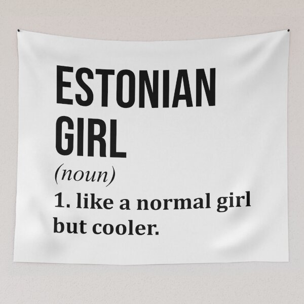 Item preview, Estonian Girl Definition Estonia designed and sold by XCIV.