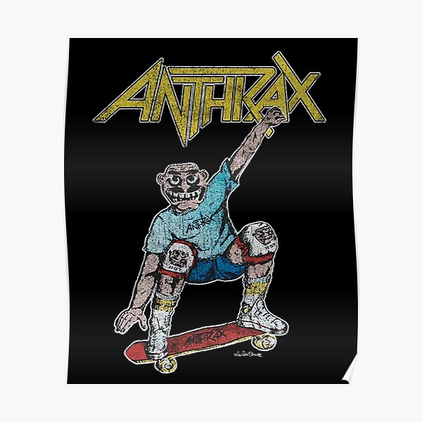 Anthrax Logo Band Posters for Sale | Redbubble