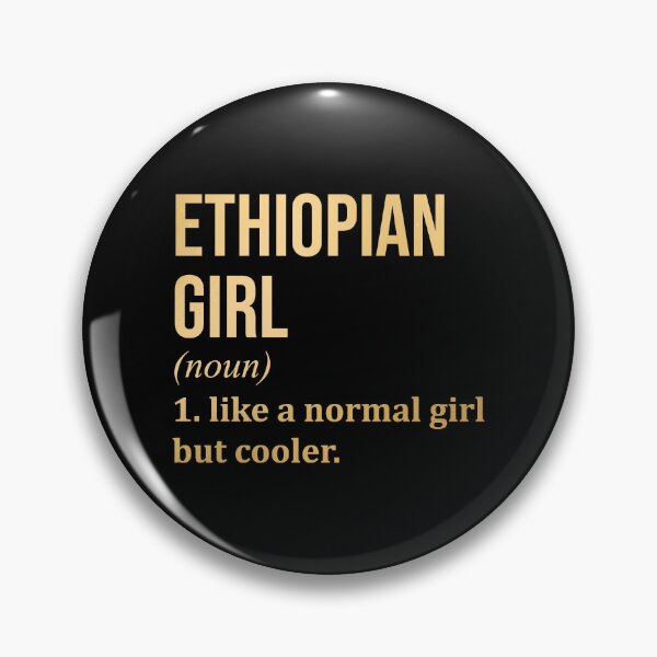 Item preview, Ethiopian Girl Definition Ethiopia in Gold designed and sold by XCIV.