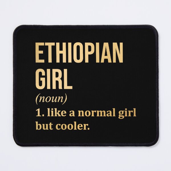 Item preview, Ethiopian Girl Definition Ethiopia in Gold designed and sold by XCIV.