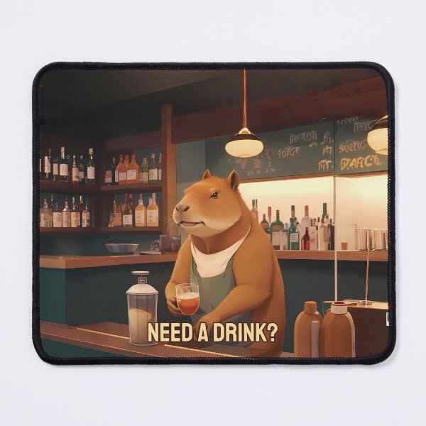 Item preview, Need a drink? Meet the cappytender. designed and sold by twisted-dot.