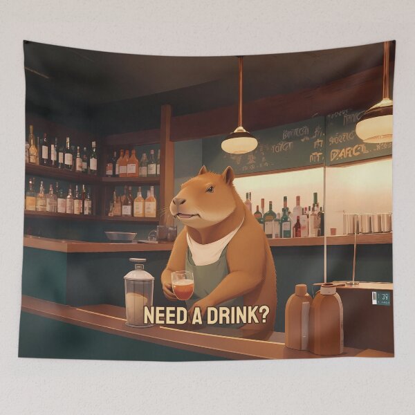 Item preview, Need a drink? Meet the cappytender. designed and sold by twisted-dot.
