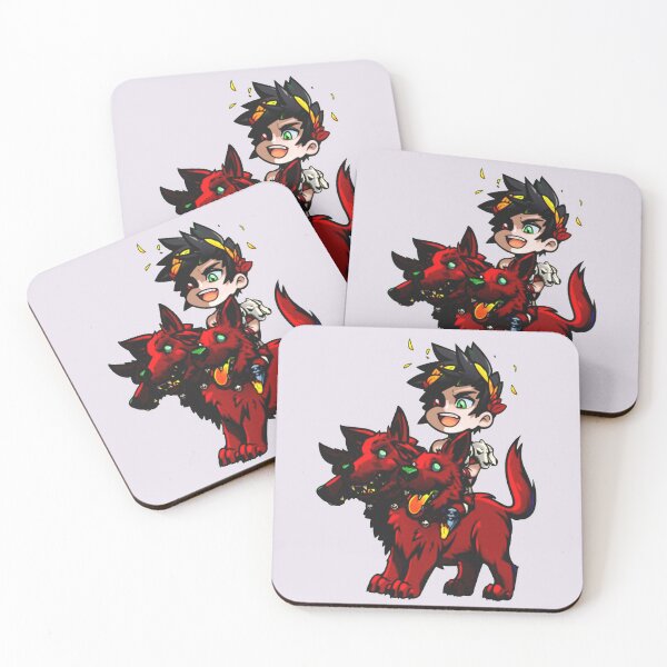 Item preview, hades zagreus and cerberus designed and sold by FredWebster.